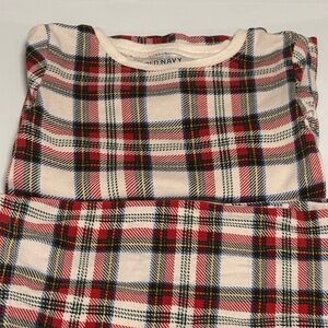 Old Navy Kids' Red and Blue Plaid Tartan Pajamas